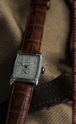 グリュエン 100年物の特別なカジュアルアンティーク腕時計 【1925年頃】-W1594-7