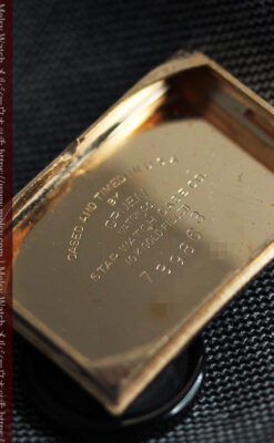 グリュエン アンティーク腕時計【1940年頃】 クラシックローズ-W1595-13