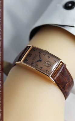 グリュエン アンティーク腕時計【1940年頃】 クラシックローズ-W1595-18