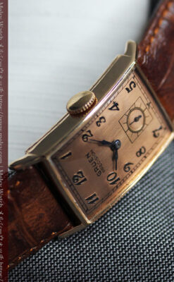 グリュエン アンティーク腕時計【1940年頃】 クラシックローズ-W1595-9