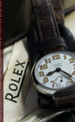 ロレックス 風格ある男前な銀無垢アンティーク腕時計 【1920年頃】-W1597-1