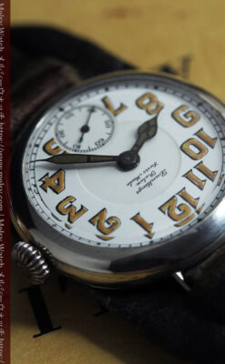 ロレックス 風格ある男前な銀無垢アンティーク腕時計 【1920年頃】-W1597-16