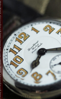 ロレックス 風格ある男前な銀無垢アンティーク腕時計 【1920年頃】-W1597-2