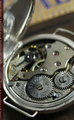 ロレックス 風格ある男前な銀無垢アンティーク腕時計 【1920年頃】-W1597-21