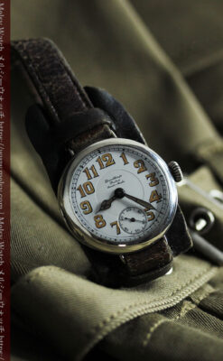 ロレックス 風格ある男前な銀無垢アンティーク腕時計 【1920年頃】-W1597-5