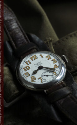 ロレックス 風格ある男前な銀無垢アンティーク腕時計 【1920年頃】-W1597-7