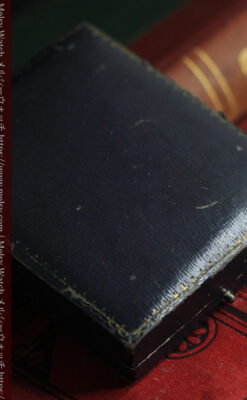 ロレックス ローマ数字の小窓付きアンティーク懐中時計 【1920年頃】箱付き-P2345-23