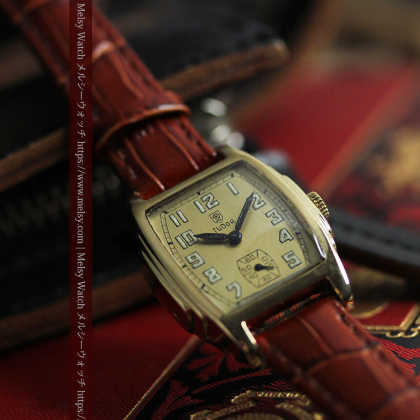 渋さが漂うロレックス・チュードル アンティーク腕時計 【1940年頃】-W1598-1