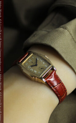 渋さが漂うロレックス・チュードル アンティーク腕時計 【1940年頃】-W1598-18