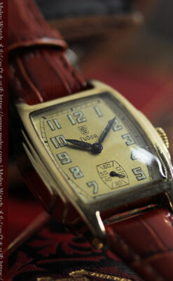 渋さが漂うロレックス・チュードル アンティーク腕時計 【1940年頃】-W1598-3