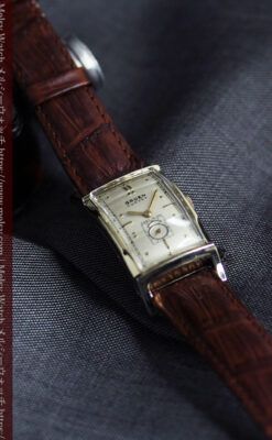 カーベックス 上品なグリュエンのアンティーク腕時計 【1950年頃】-W1599-15