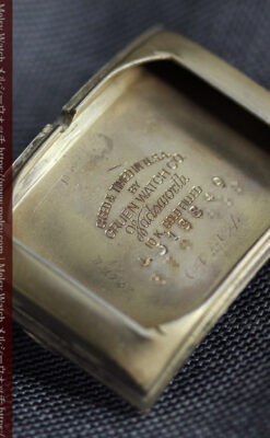 カーベックス 上品なグリュエンのアンティーク腕時計 【1950年頃】-W1599-17