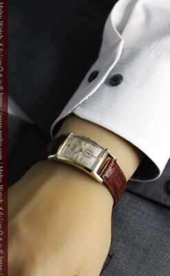 カーベックス 上品なグリュエンのアンティーク腕時計 【1950年頃】-W1599-20