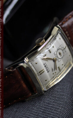 カーベックス 上品なグリュエンのアンティーク腕時計 【1950年頃】-W1599-5