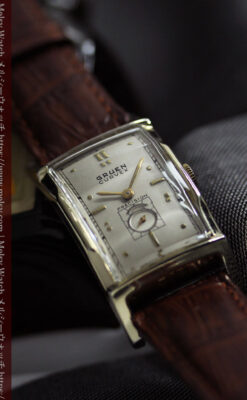 カーベックス 上品なグリュエンのアンティーク腕時計 【1950年頃】-W1599-7