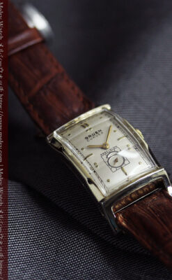 カーベックス 上品なグリュエンのアンティーク腕時計 【1950年頃】-W1599-8