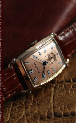 アメリカンレトロなブローバのアンティーク腕時計 【1944年頃】-W1600-7