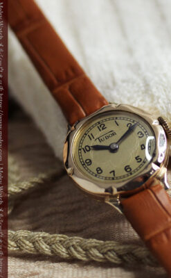 ロレックス・チューダーの婦人物 金無垢アンティーク腕時計 【1940年頃】-W1601-11