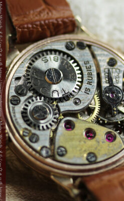 ロレックス・チューダーの婦人物 金無垢アンティーク腕時計 【1940年頃】-W1601-15