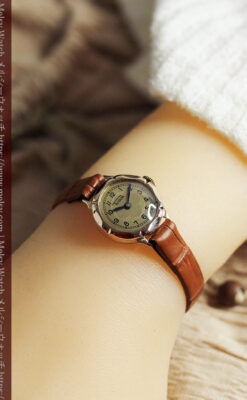 ロレックス・チューダーの婦人物 金無垢アンティーク腕時計 【1940年頃】-W1601-16