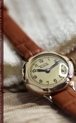 ロレックス・チューダーの婦人物 金無垢アンティーク腕時計 【1940年頃】-W1601-3