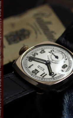 ロレックス・チューダーの金無垢アンティーク腕時計 【1941年頃】クッション型-W1604-15