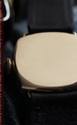 ロレックス・チューダーの金無垢アンティーク腕時計 【1941年頃】クッション型-W1604-18