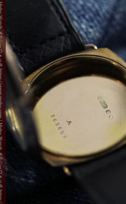 ロレックス・チューダーの金無垢アンティーク腕時計 【1941年頃】クッション型-W1604-19