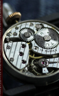 ロレックス・チューダーの金無垢アンティーク腕時計 【1941年頃】クッション型-W1604-20