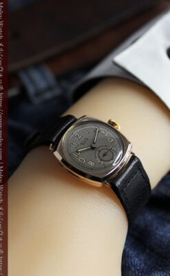 ロレックス・チューダーの金無垢アンティーク腕時計 【1941年頃】クッション型-W1604-25