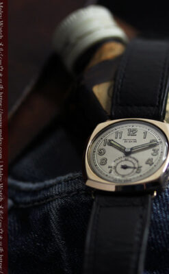 ロレックス・チューダーの金無垢アンティーク腕時計 【1941年頃】クッション型-W1604-7