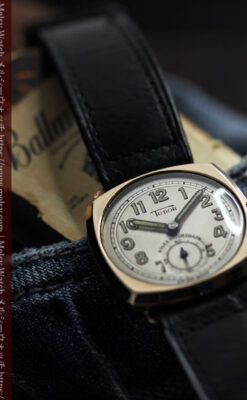 ロレックス・チューダーの金無垢アンティーク腕時計 【1941年頃】クッション型-W1604-9