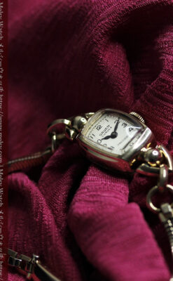 グリュエンのカーベックス・レディース腕時計 【1945年頃】-W1605-10