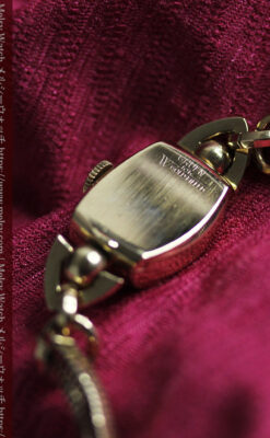 グリュエンのカーベックス・レディース腕時計 【1945年頃】-W1605-13