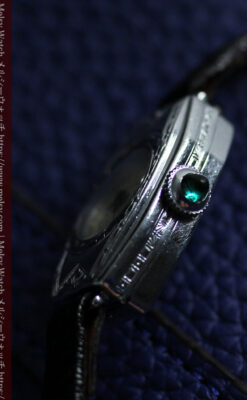 ブローバのディテールの綺麗な婦人物アンティーク腕時計 【1930年頃】-W1606-6