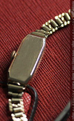 小さく細身の上品なロレックス・チューダー 金無垢アンティーク腕時計【1940年頃】-W1607-13