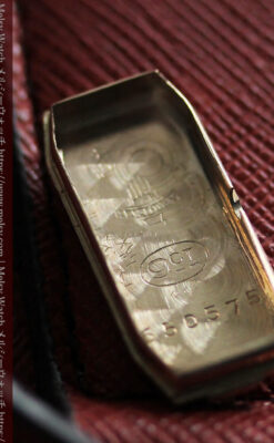 小さく細身の上品なロレックス・チューダー 金無垢アンティーク腕時計【1940年頃】-W1607-14