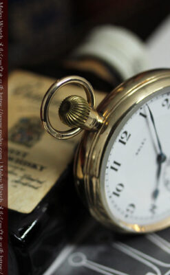 重厚な風格のロレックス アンティーク金無垢懐中時計 【1926年頃】-P2350-15