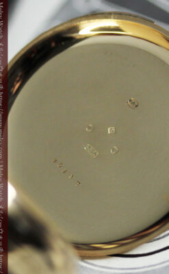 重厚な風格のロレックス アンティーク金無垢懐中時計 【1926年頃】-P2350-19