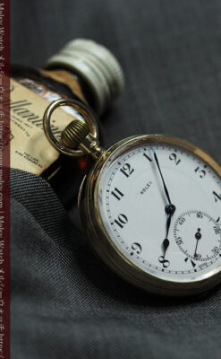 重厚な風格のロレックス アンティーク金無垢懐中時計 【1926年頃】-P2350-2