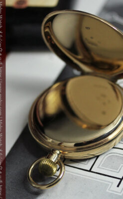 重厚な風格のロレックス アンティーク金無垢懐中時計 【1926年頃】-P2350-20