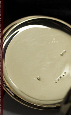 重厚な風格のロレックス アンティーク金無垢懐中時計 【1926年頃】-P2350-21