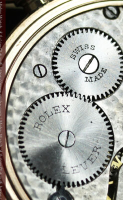 重厚な風格のロレックス アンティーク金無垢懐中時計 【1926年頃】-P2350-22