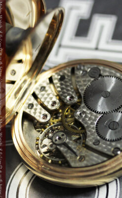 重厚な風格のロレックス アンティーク金無垢懐中時計 【1926年頃】-P2350-23