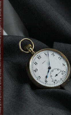 重厚な風格のロレックス アンティーク金無垢懐中時計 【1926年頃】-P2350-3