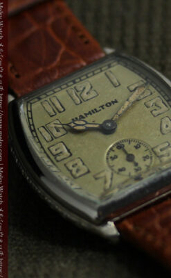 ハミルトンの経年・寂び具合が魅力のアンティーク腕時計 【1928年頃】-W1608-10