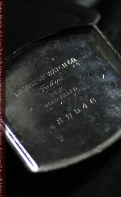 ハミルトンの経年・寂び具合が魅力のアンティーク腕時計 【1928年頃】-W1608-16