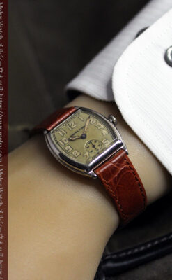 ハミルトンの経年・寂び具合が魅力のアンティーク腕時計 【1928年頃】-W1608-18