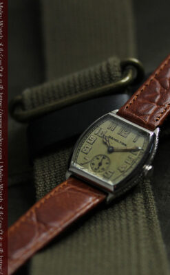 ハミルトンの経年・寂び具合が魅力のアンティーク腕時計 【1928年頃】-W1608-4