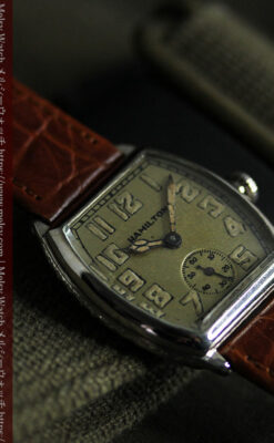 ハミルトンの経年・寂び具合が魅力のアンティーク腕時計 【1928年頃】-W1608-9